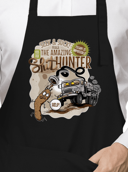 Shithunter zástera Black