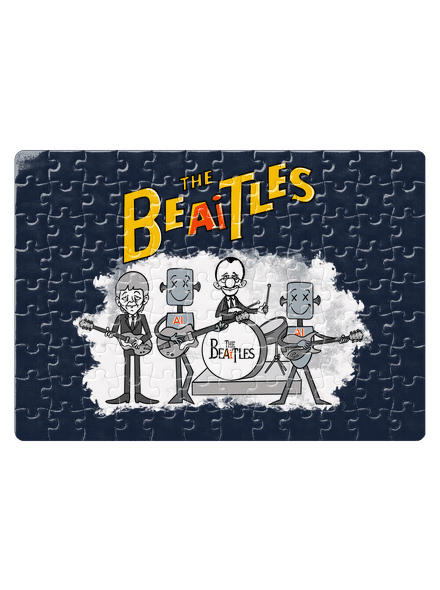 AI Beatles puzzle White