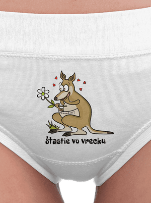Šťastie vo vrecku dámske nohavičky White