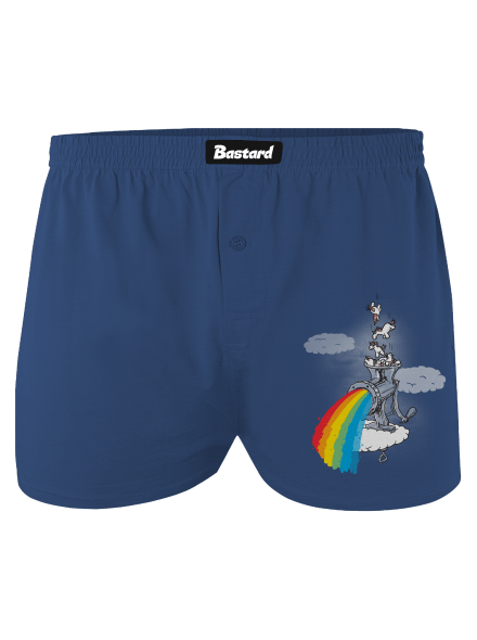 Ako vzniká dúha pánske trenky Blue