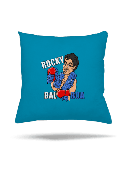 Rocky Bal boa vankúš Blue Turquoise
