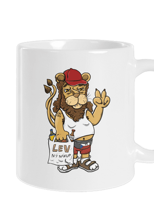 Lvíček klasický hrnček White