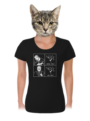Cimrman: Copak jmelí dámske tričko Black