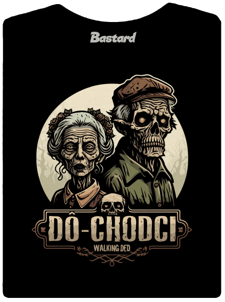Dô-chodci dámske tričko prémium Black