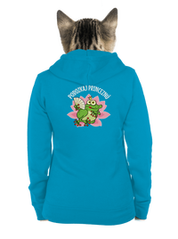 dámska mikina na zips