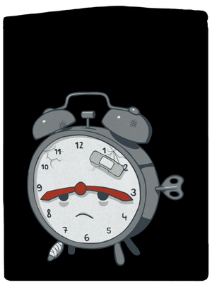 Budíček pánska mikina na zips Black