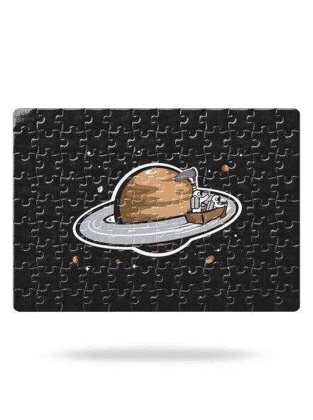 Mesačný zber puzzle White