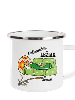 Veľkonočný ležiak plecháčik White