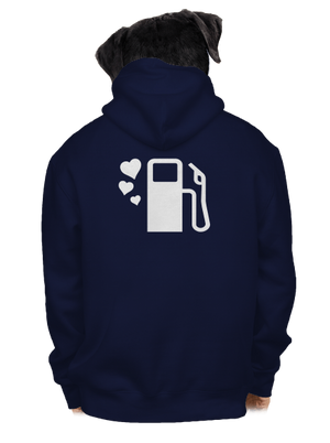 Plnú prosím pánska mikina na zips Navy