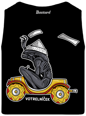 Votrelníček pánske tielko Black