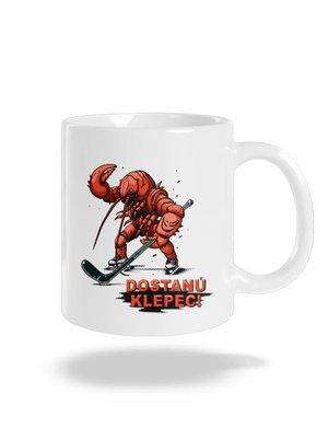 Dostanú klepec klasický hrnček White