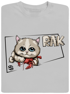 Mačací horoskop: Rak pánske tričko Pacific Grey