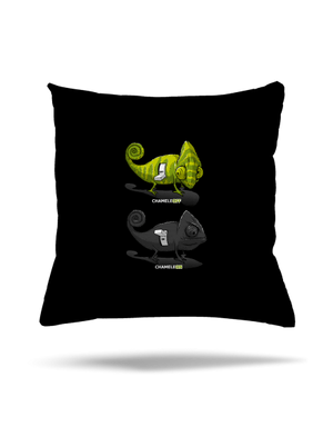 Zapnuté vypnuté vankúš Black