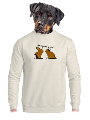 Bolí ma prdel unisex mikina bez kapucne Off White