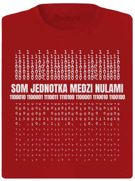 Jednotka medzi nulami dámske športové tričko Red Mal