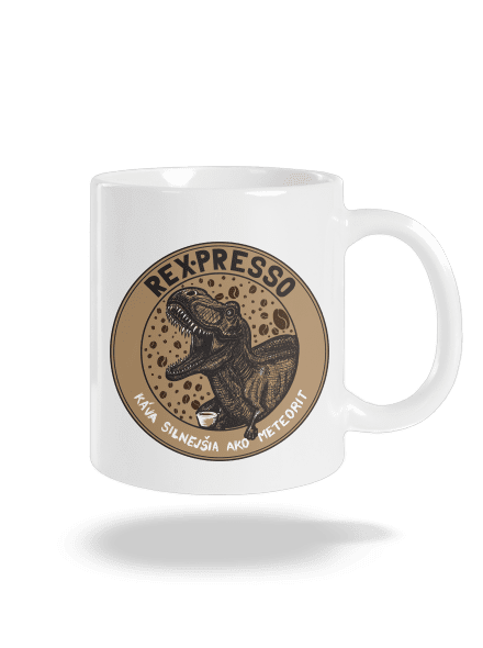 Rex-presso klasický hrnček White