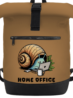 Slimákov home office batoh Caramel