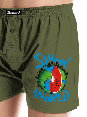 Sweet World pánske trenky Khaki