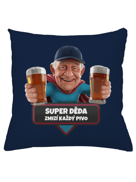 Super dedo vankúš Dark Navy