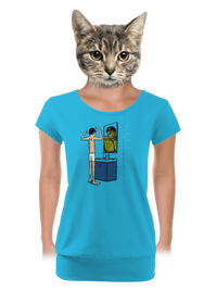 dámske tričko s lemom