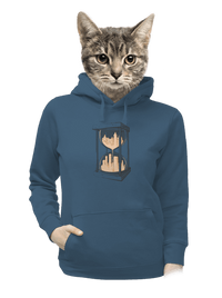 dámska mikina klokanka