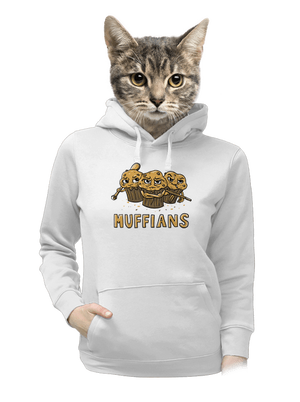 dámska mikina klokanka