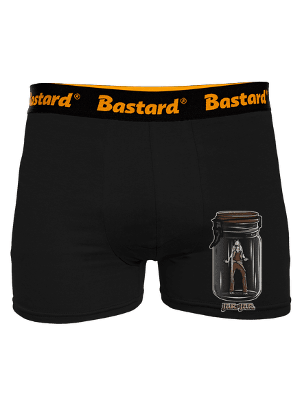 Jar in jar boxerky Black