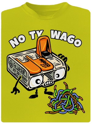 Wago svorka pánske športové tričko Neon Yellow