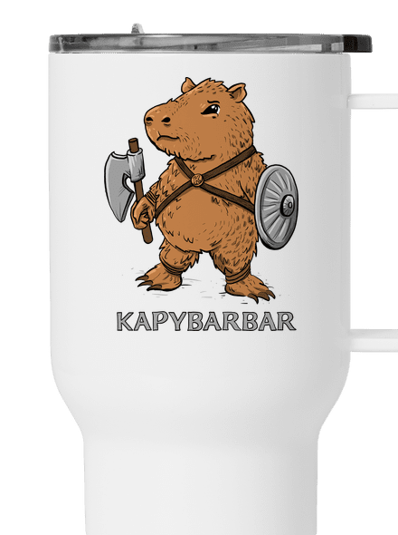 Kapybarbar termohrnček White