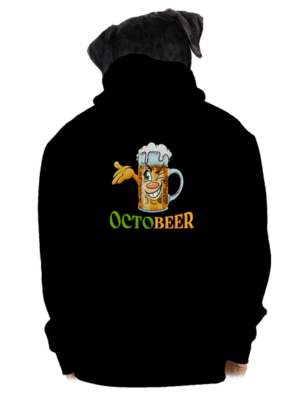 Octobeer pánska mikina na zips Black