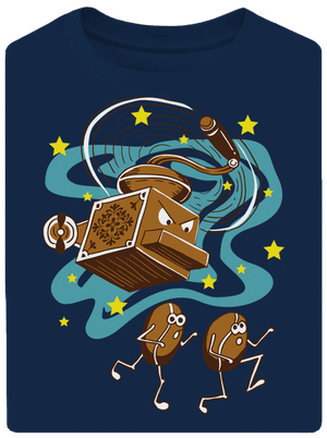 Namelu vás unisex tričko oversized Midnight Blue