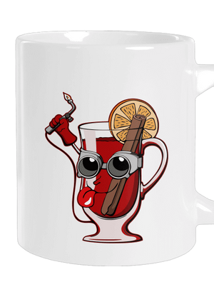 Zvarák veľký hrnček White