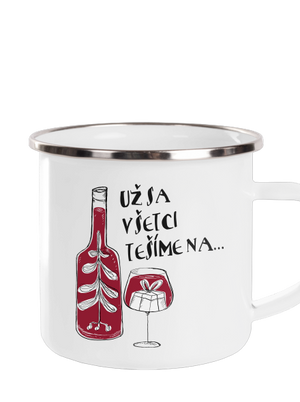 Vianoce vo víne plecháčik White
