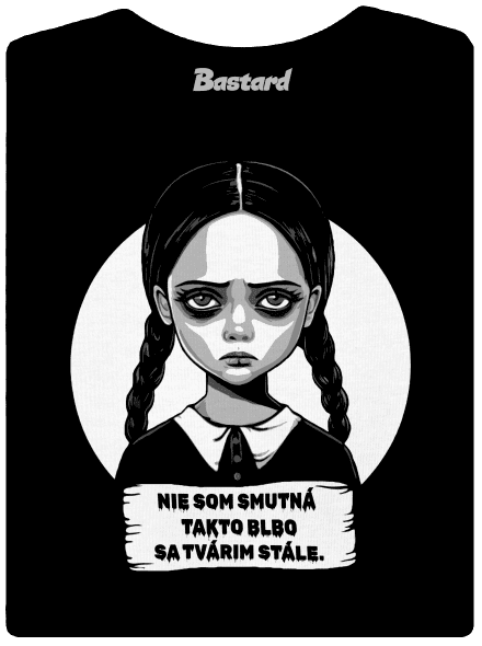 Nie som smutná dámske tričko Black
