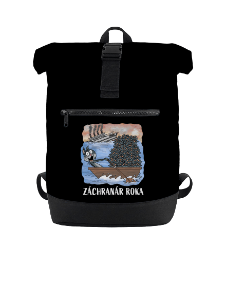 Záchranár roka batoh Black
