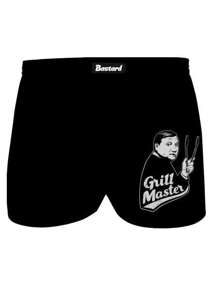 Grill master pánske trenky Black