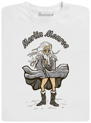 Merlin Monroe detské tričko White