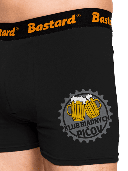 Klub riadnych pičov boxerky Black