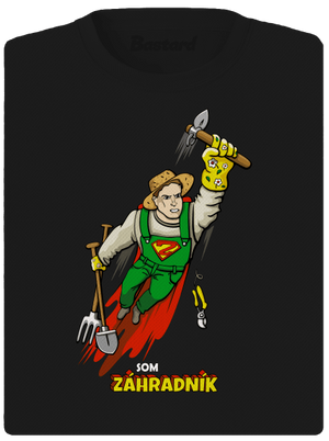 Záhradník dámske športové tričko Black