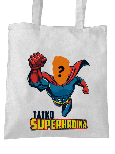 Tatko superhrdina taška White