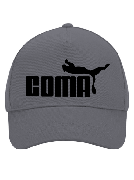 Coma šiltovka baseballka Graphite grey