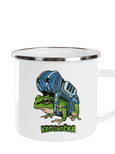 Krosnička plecháčik White