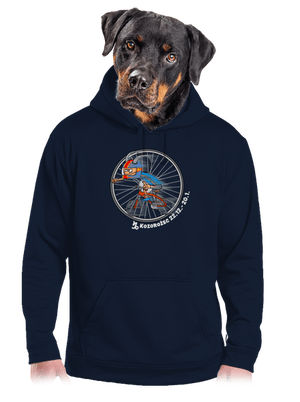 Cyklistický horoskop: Kozorožec pánska mikina klokanka Navy