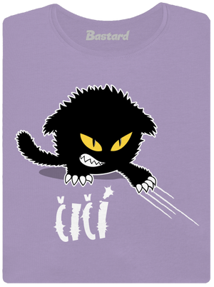 Čičina dámske tričko s lemom Lavender