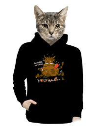 dámska mikina klokanka
