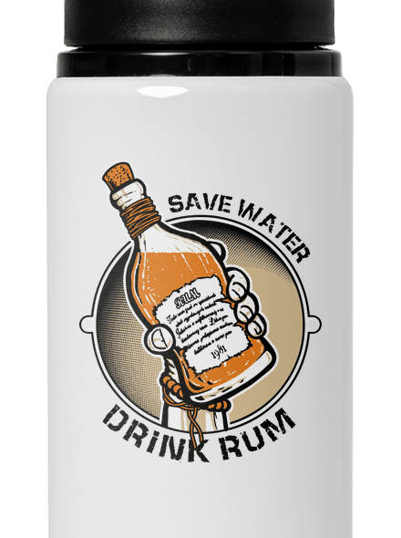 Save water flaša na vodu White