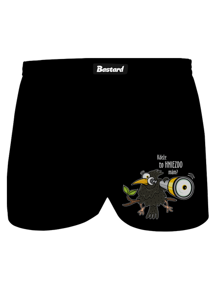 Hniezdo lásky pánske trenky Black