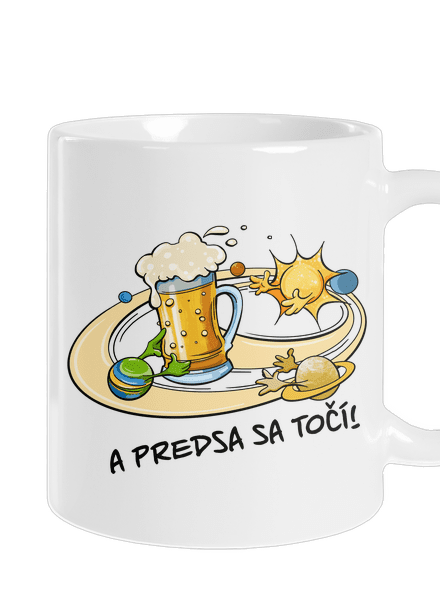 A predsa sa točí! klasický hrnček White