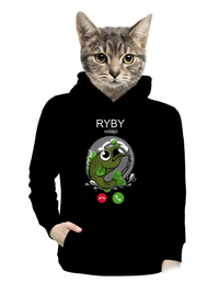 dámska mikina klokanka