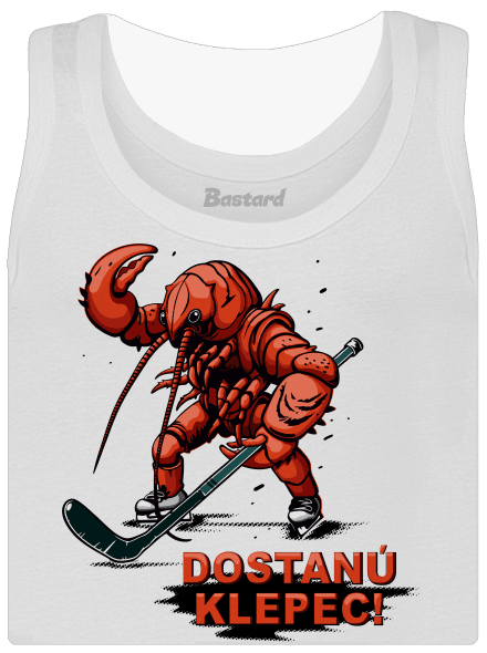 Dostanú klepec dámske tielko klasické White